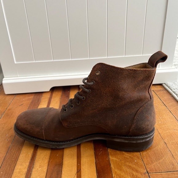 Men’s lace-up boots: Taft Dragon Boot in Rust (Size 40, US 7) - Picture 5 of 13